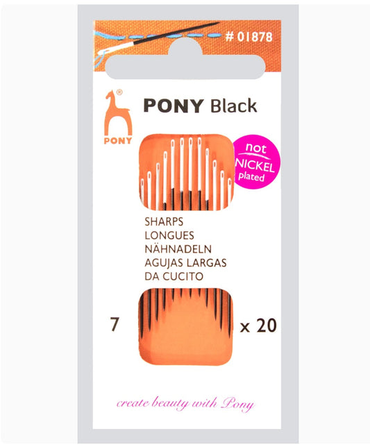 Pony Black Synåle