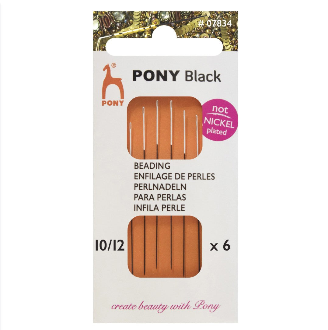 Pony Black Perlenåle str. 10/12
