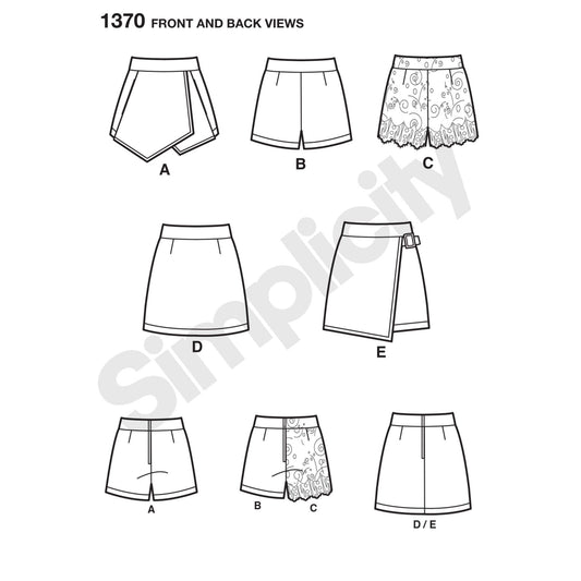 Simplicity Symønster - 1370