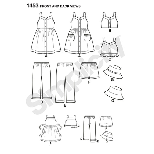 Simplicity Symønster - 1453