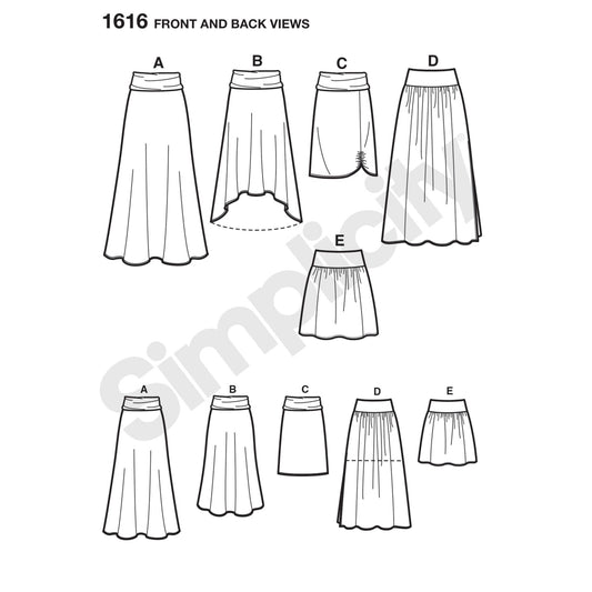 Simplicity Symønster - 1616