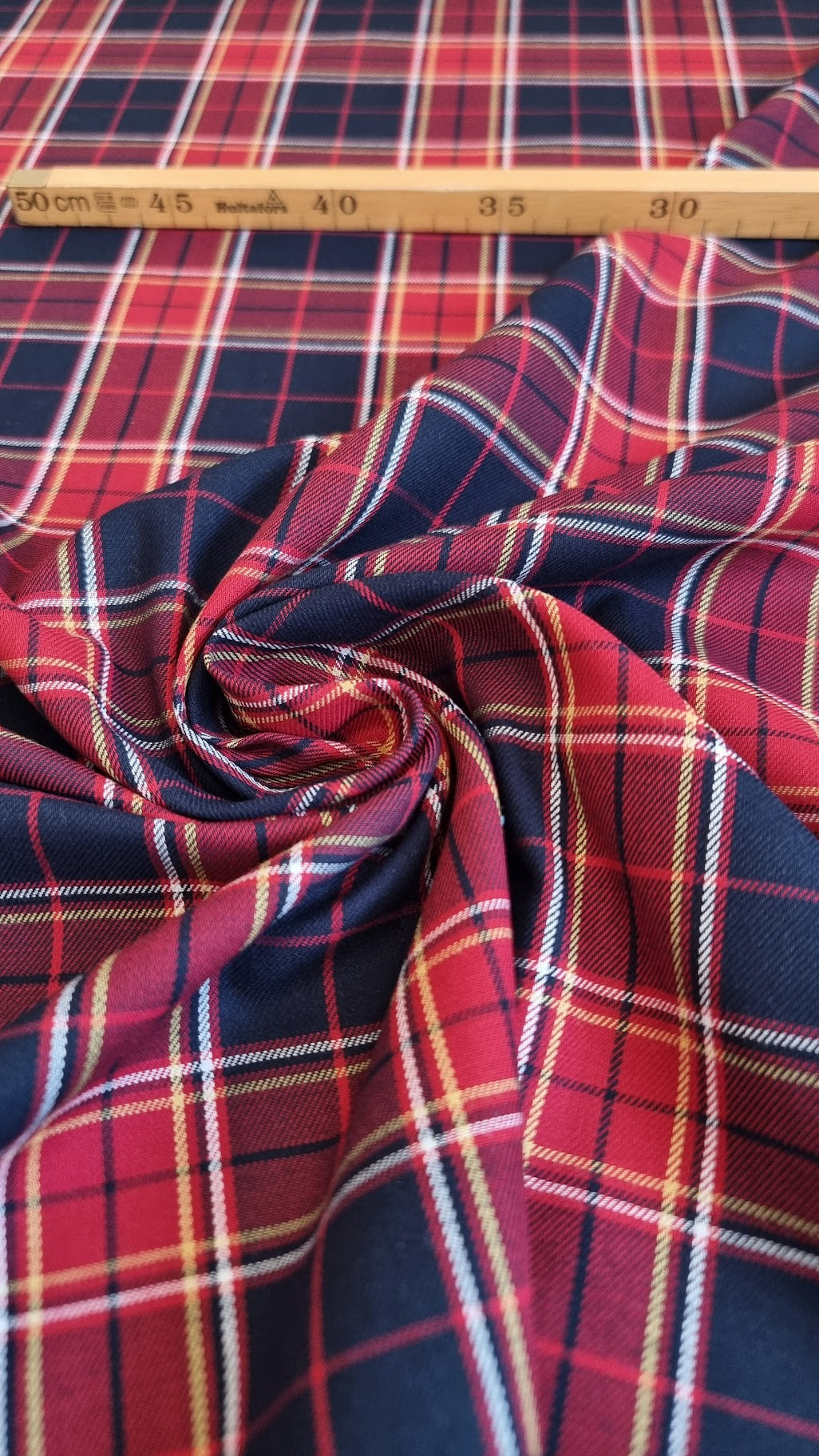 Bomuld Plaid Ternet