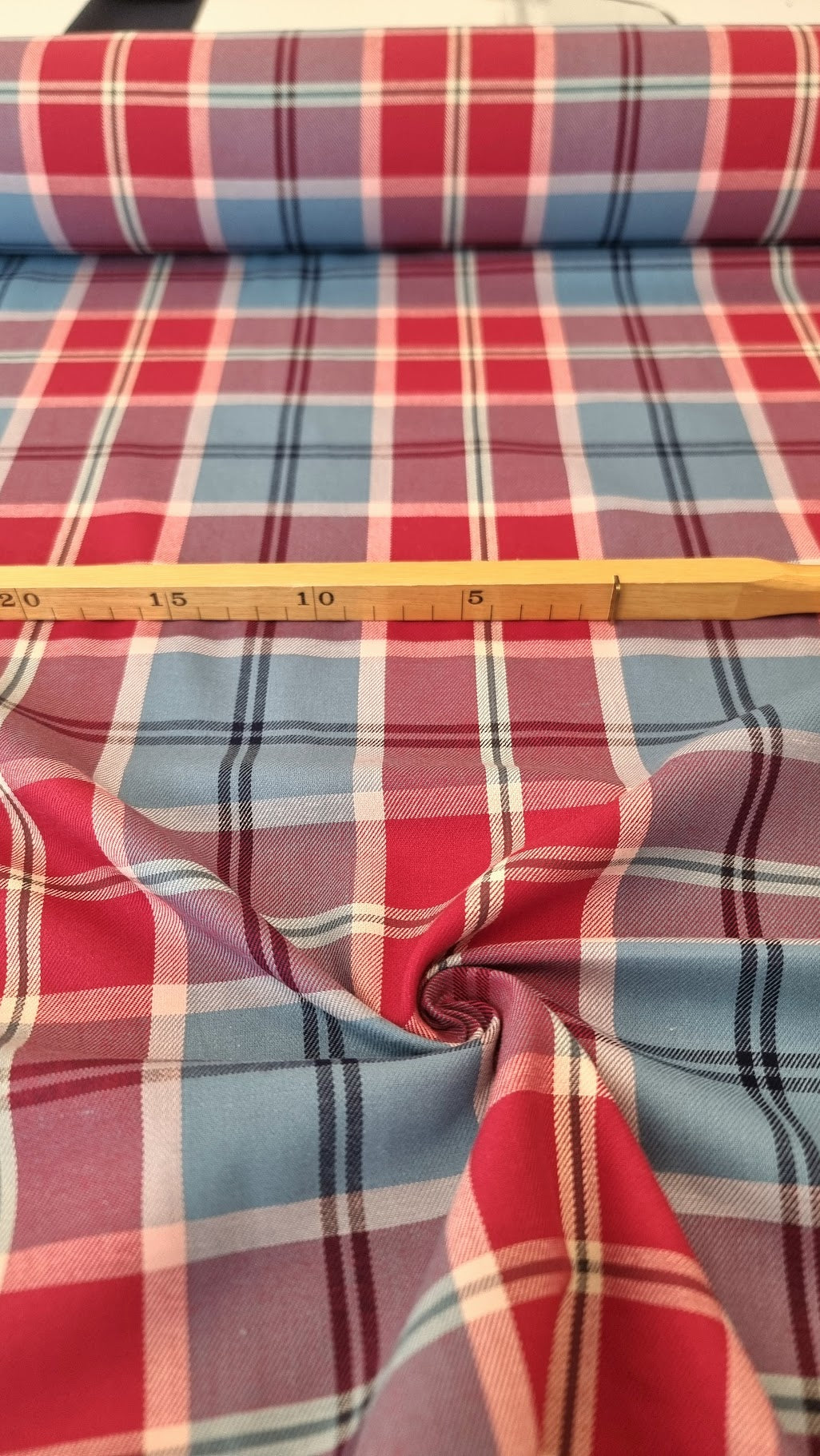 Bomuld Plaid Ternet