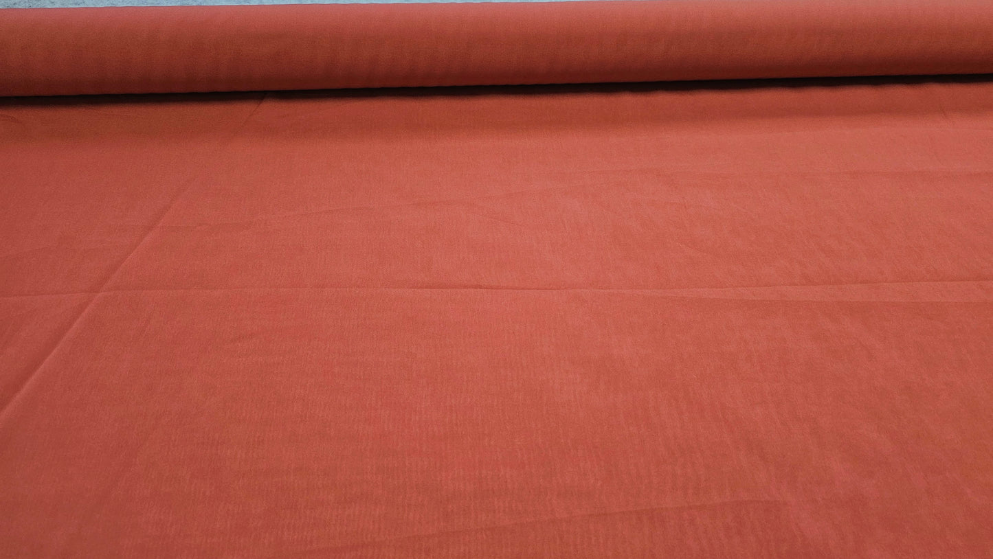 Silke Chiffon med Elastane Orange
