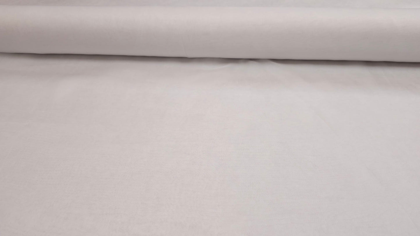 Silke Chiffon Hvid