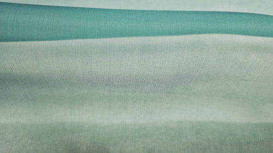 Silke Organza Mørkegrøn