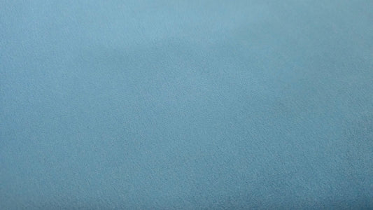 Blå Acetat Viskose Satin