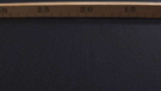 Jomfruuld Hør Vævet Sort