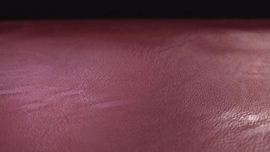 Imiteret læder med stræk, Burgundy