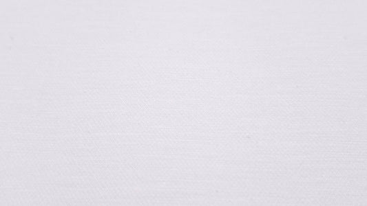 Bomuld Elastan Pique Råhvid