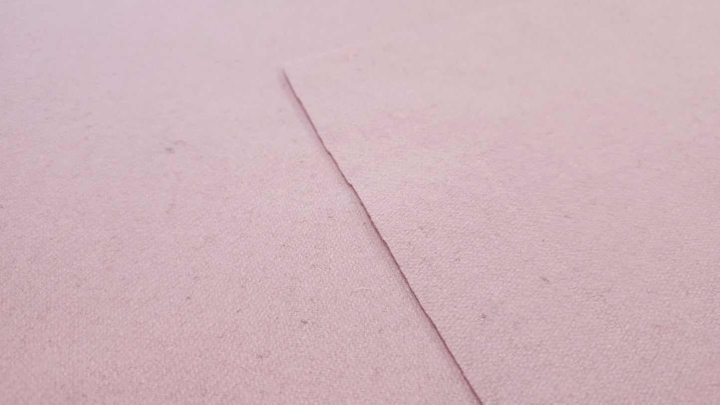 Uld Twill Pink Melange