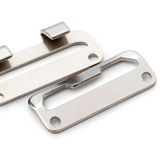 Hægter & maller nederdel 25 mm (2 sæt)