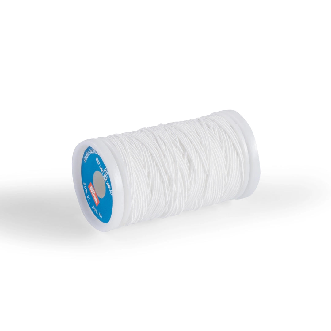 Elastiktråd sb 0,5 mm hvid (20 meter)