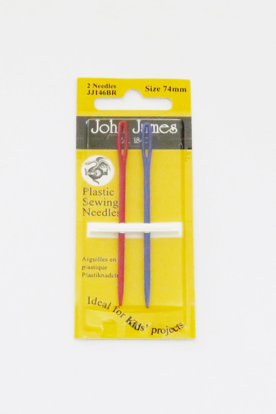 John James plastnål 2 stk