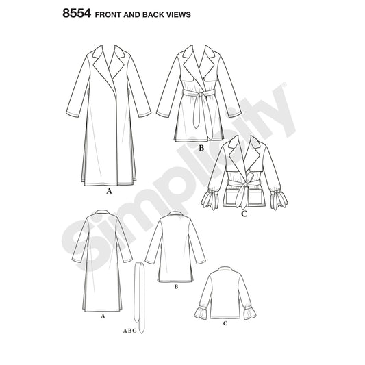 Simplicity Symønster - 8554