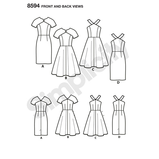 Simplicity Symønster - 8594