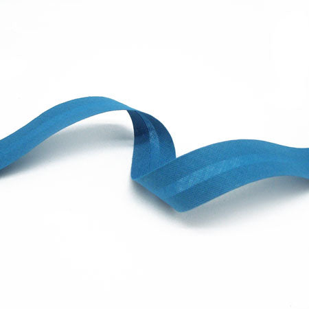 Bomuld skråbånd 40/20 mm., Flere farver - 5 mtr. kort