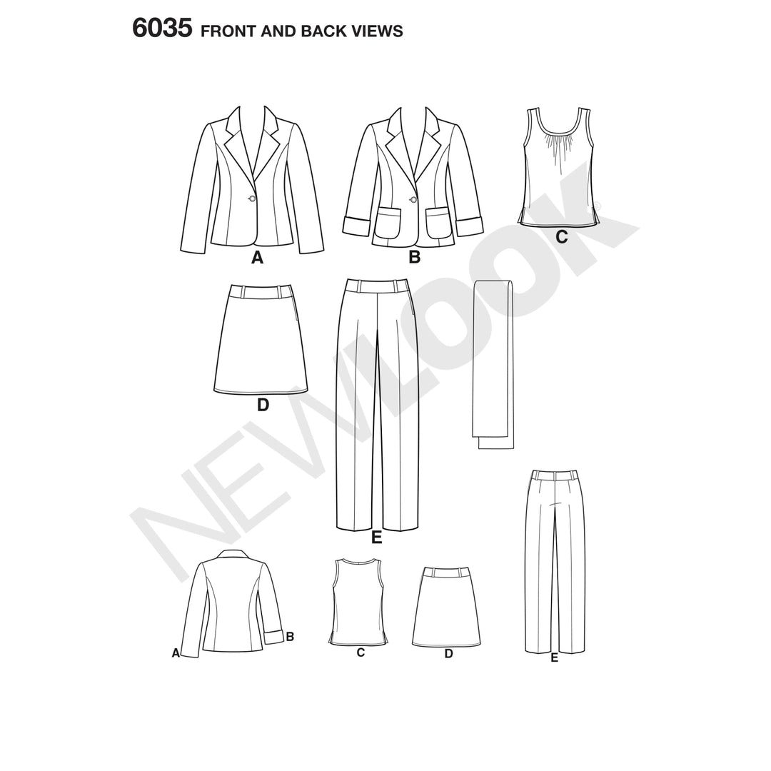 New Look Symønster - 6035