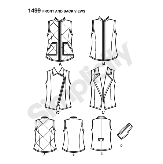 Simplicity Symønster - 1499