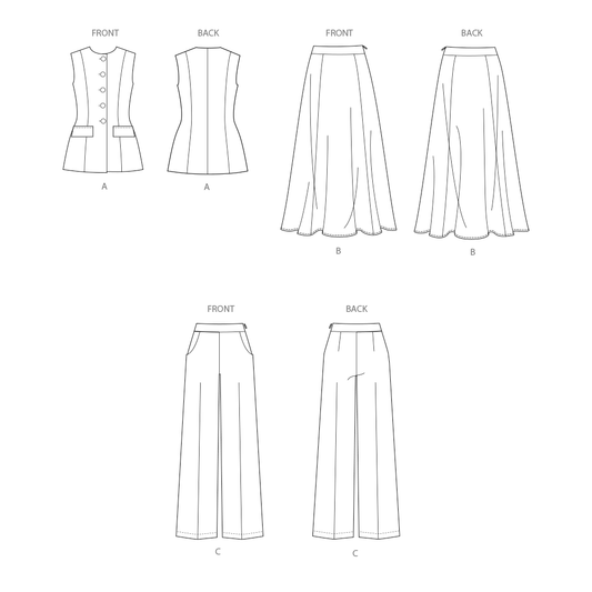 Simplicity Symønster - S3108