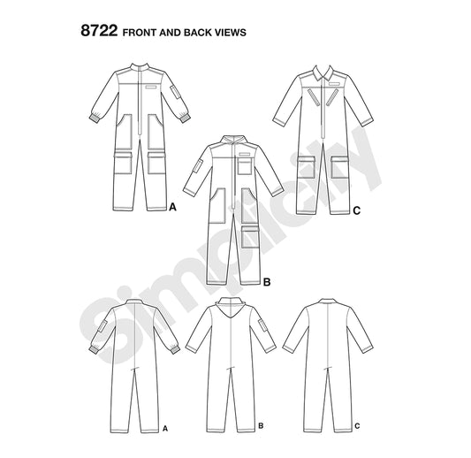 Simplicity Symønster - 8722