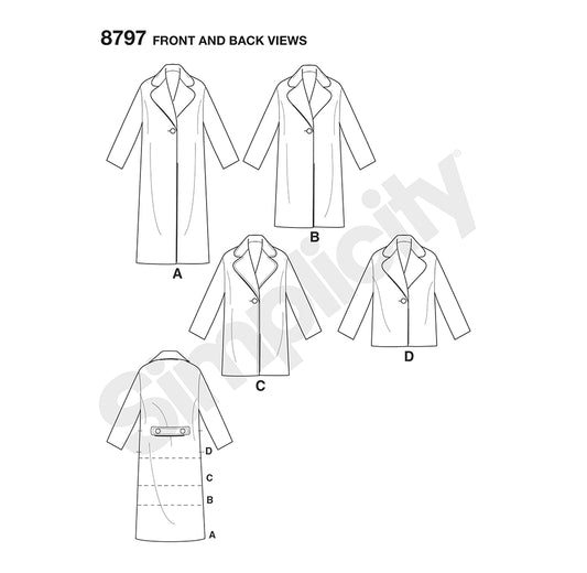 Simplicity Symønster - 8797