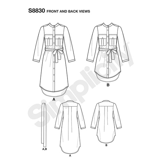 Simplicity Symønster - S8830