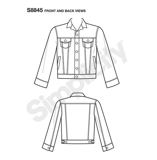 Simplicity Symønster - S8845