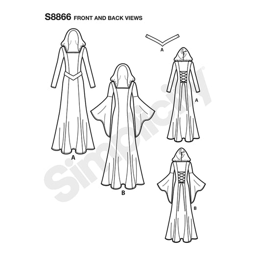 Simplicity Symønster - S8866