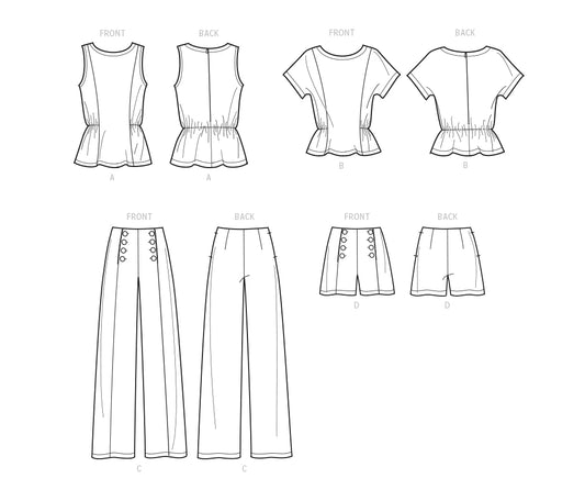 Simplicity Symønster - S9612