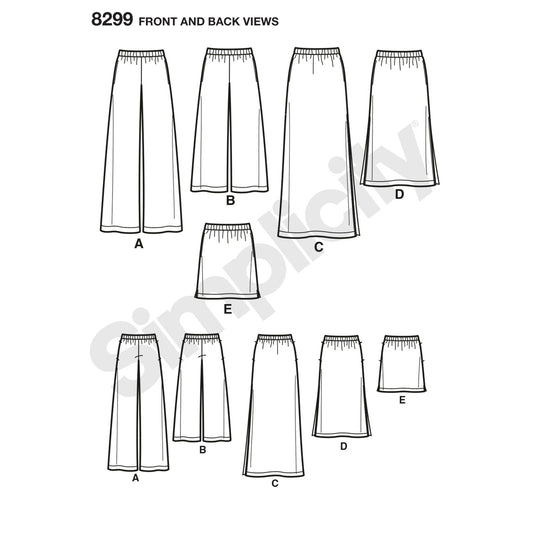 Simplicity Symønster - 8299