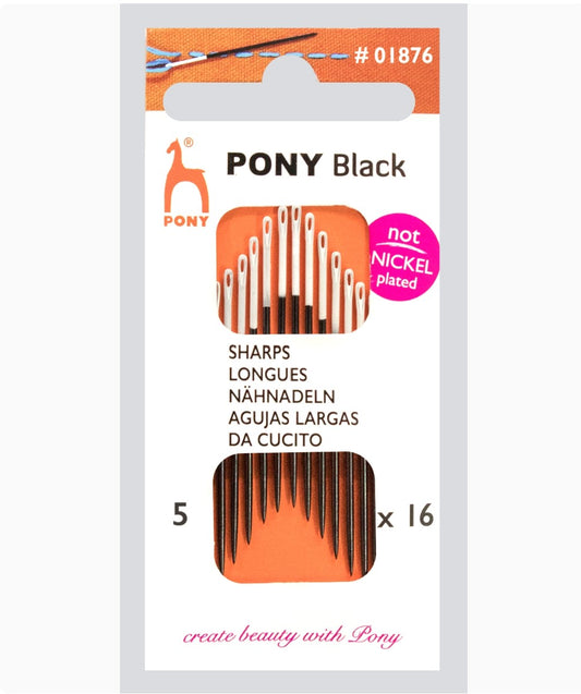 Pony Black Synåle
