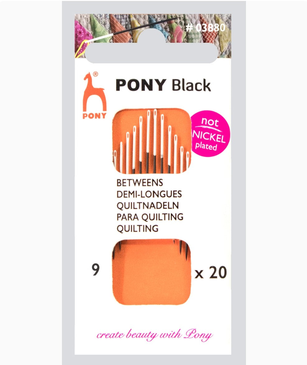 Pony Black Quiltnåle