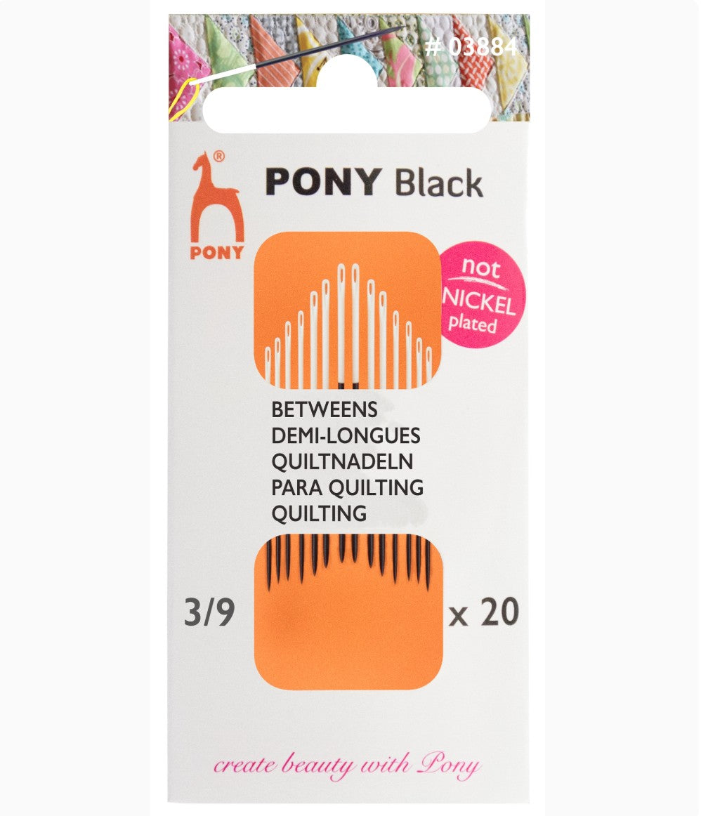 Pony Black Quiltnåle