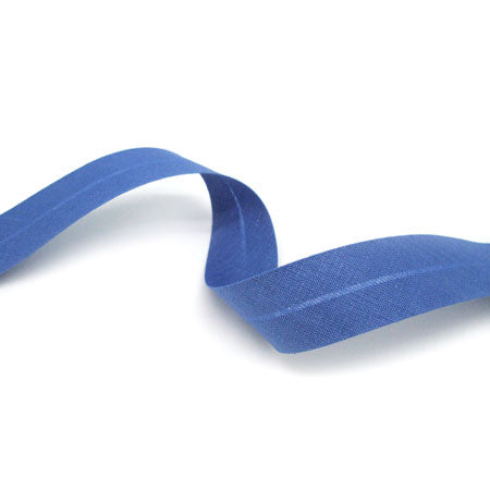 Bomuld skråbånd 40/20 mm., Flere farver - 5 mtr. kort