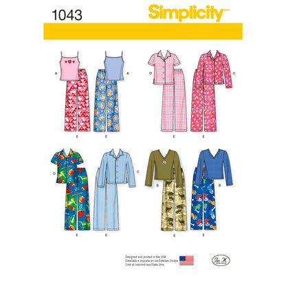 Simplicity Symønster - 1043