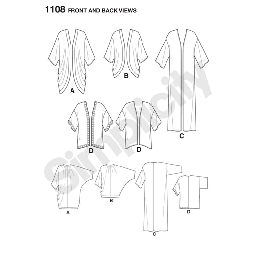 Simplicity Symønster - 1108