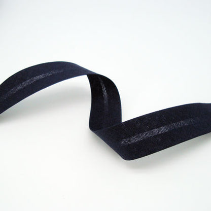 Bomuld skråbånd 40/20 mm., Flere farver - 5 mtr. kort