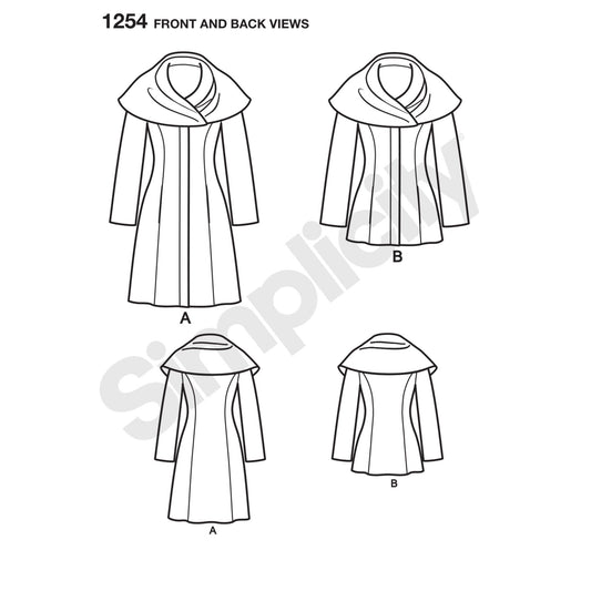 Simplicity Symønster - 1254