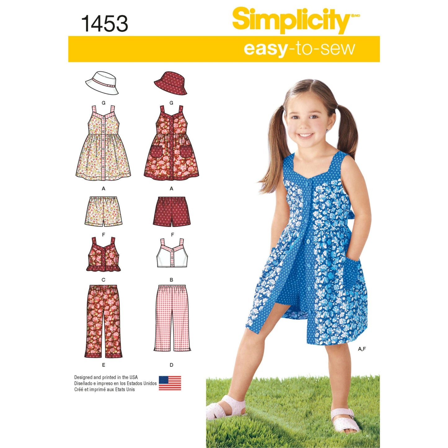 Simplicity Symønster - 1453