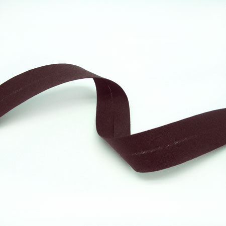 Bomuld skråbånd 40/20 mm., Flere farver - 5 mtr. kort