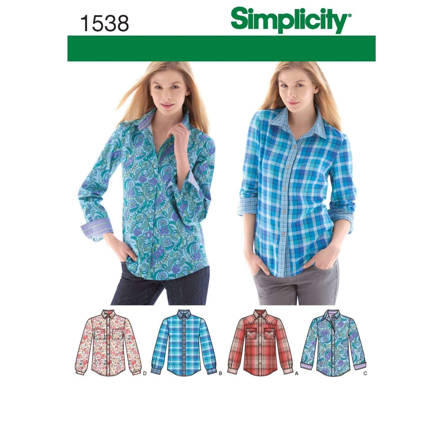 Simplicity Symønster - 1538