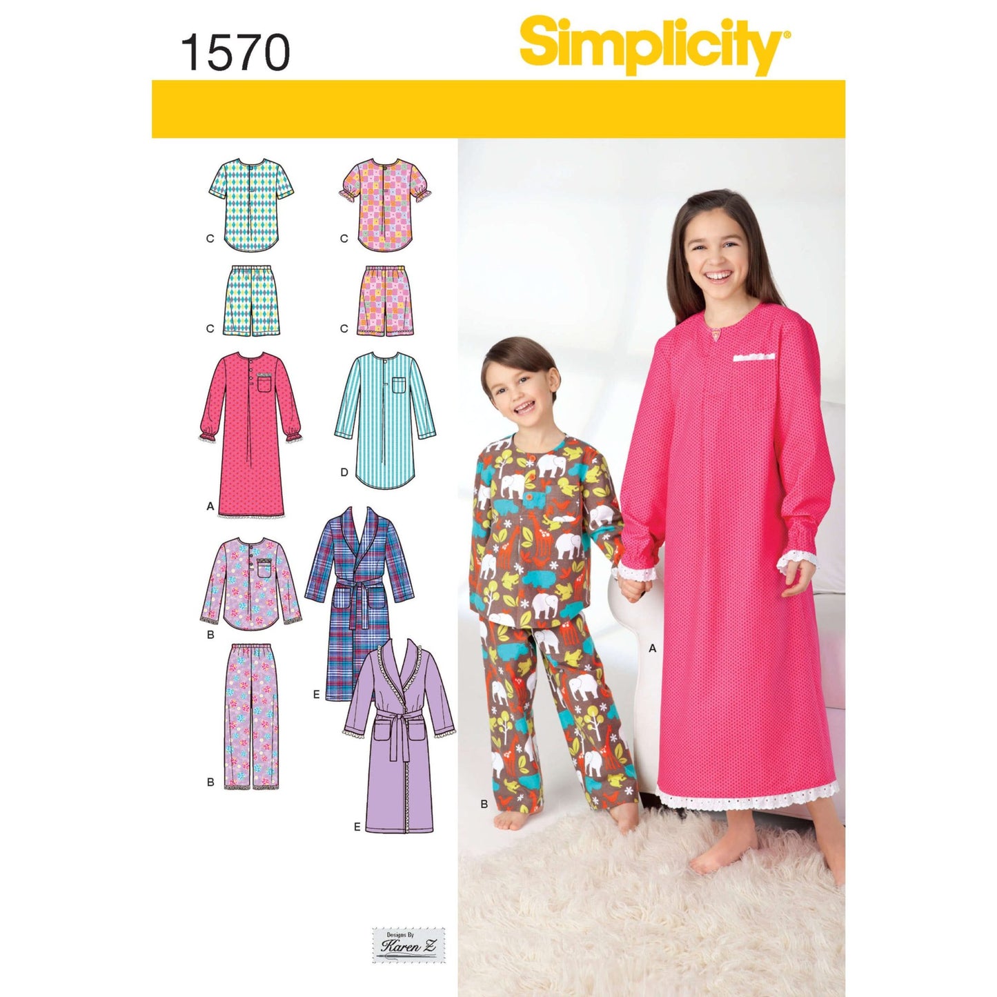 Simplicity Symønster - 1570