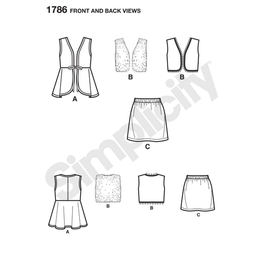 Simplicity Symønster - 1786