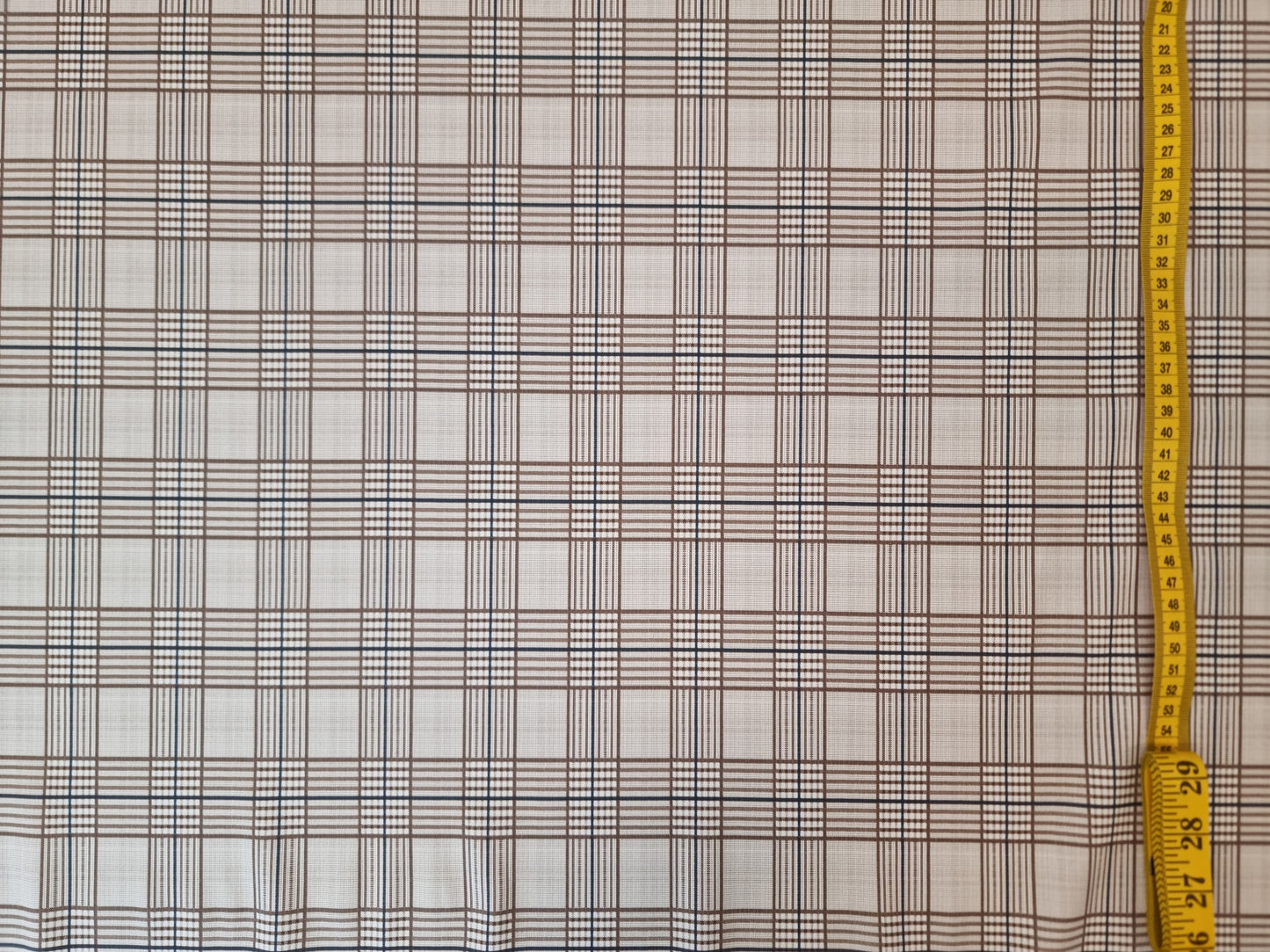 Bomuld med Elastane Plaid Ternet