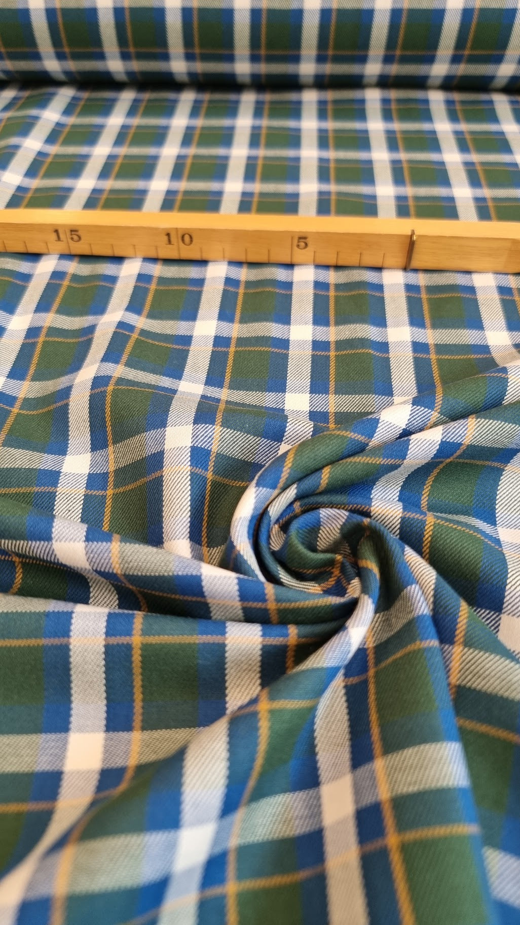 Bomuld Plaid Ternet