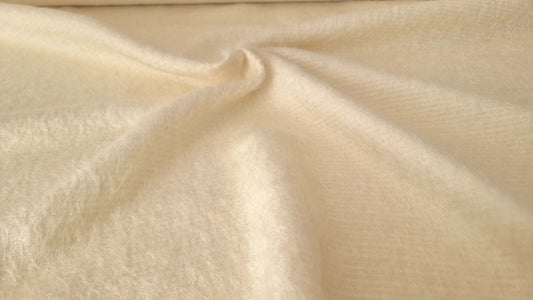 Uld Bomuld Mohair Tweed Beige