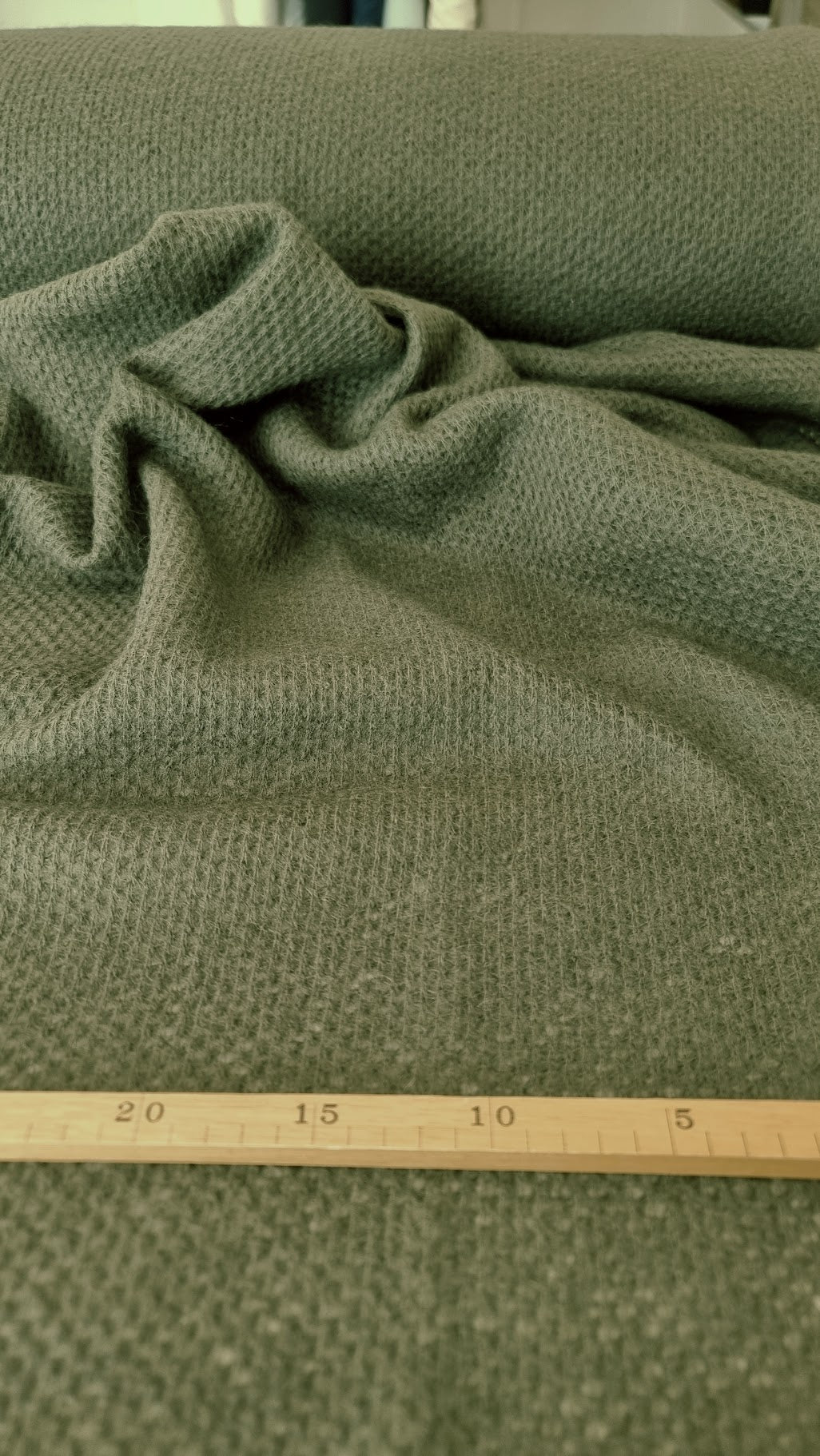 Uld Mohair Blend - Grøn
