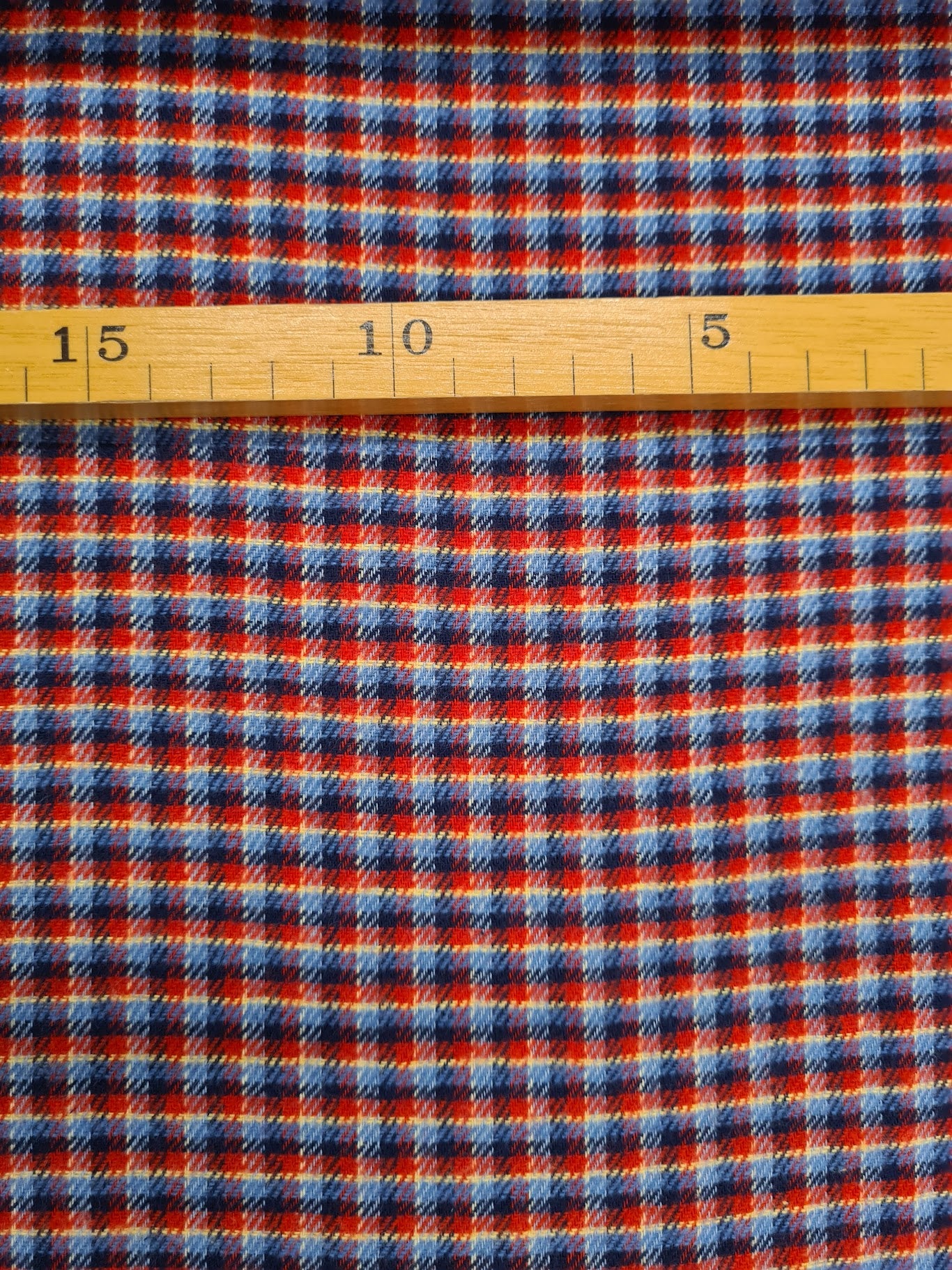 Bomuld Plaid Flannel Ternet