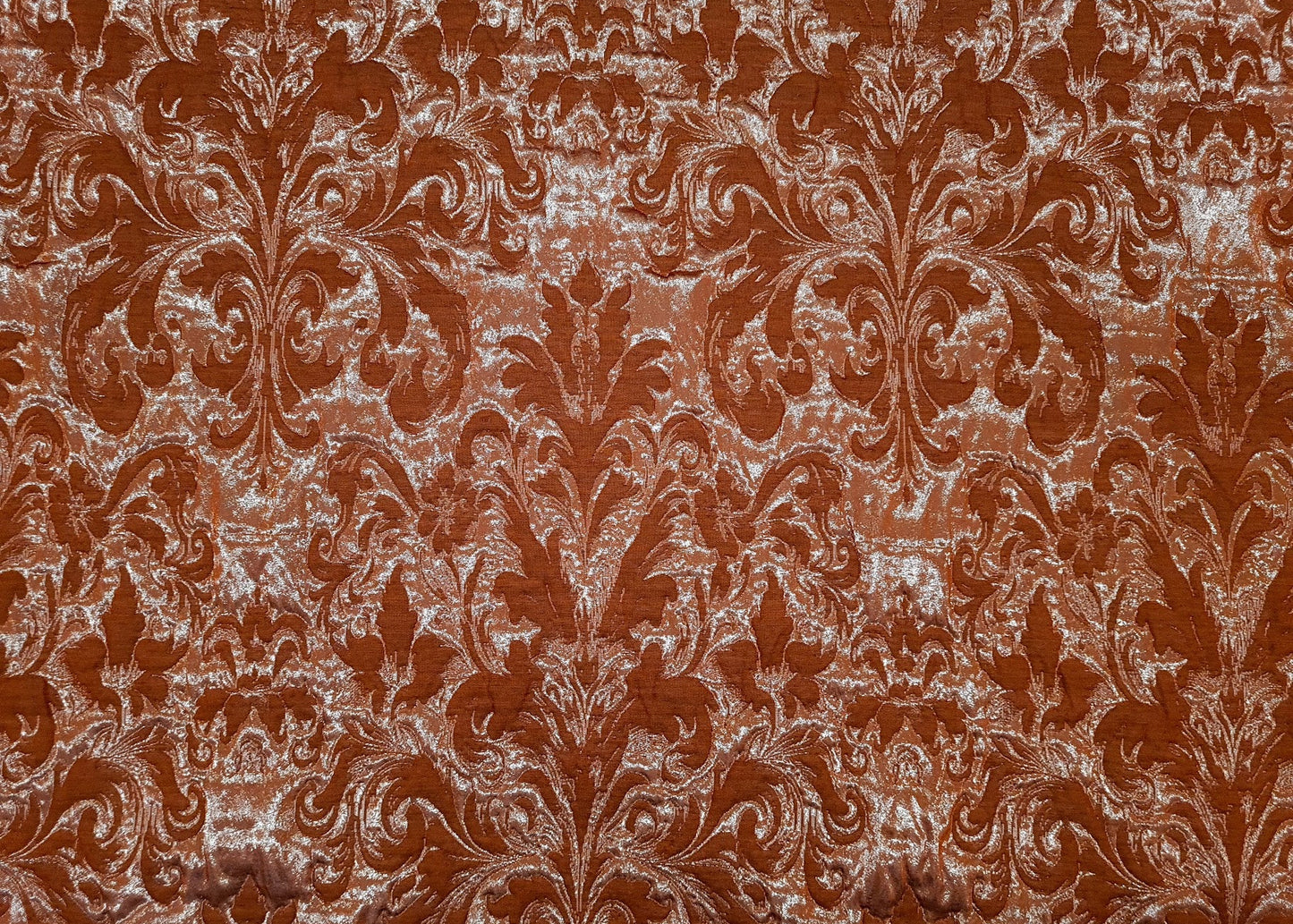 Jacquard / Brokade - Rose Metallic/Bourdeaux
